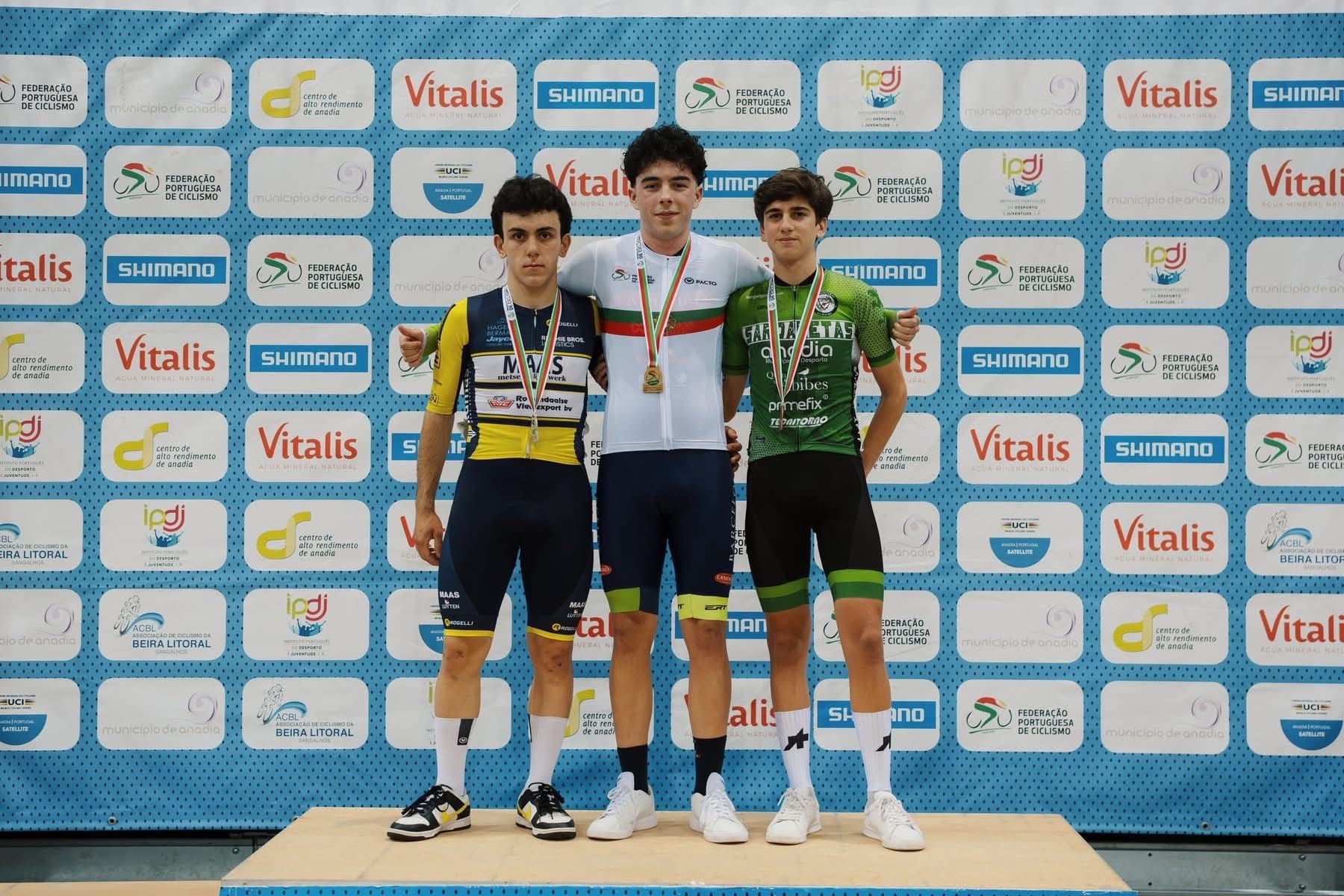 Rodrigo Abreu e Matilde Fernandes campeões Nacionais de Pista